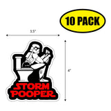 Storm Pooper Sticker