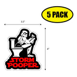 Storm Pooper Sticker