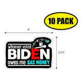 Whoever Voted Biden Owes Sticker