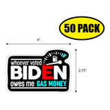 Whoever Voted Biden Owes Sticker