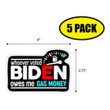 Whoever Voted Biden Owes Sticker