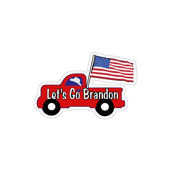 Let's Go Brandon Truck Sticker
