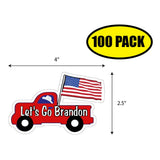 Let's Go Brandon Truck Sticker
