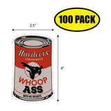 Hardcore Whoop Ass Sticker