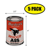 Hardcore Whoop Ass Sticker