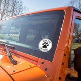 Jeep Dog On Board Sticker