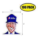 LGB Cartoon Biden Sticker