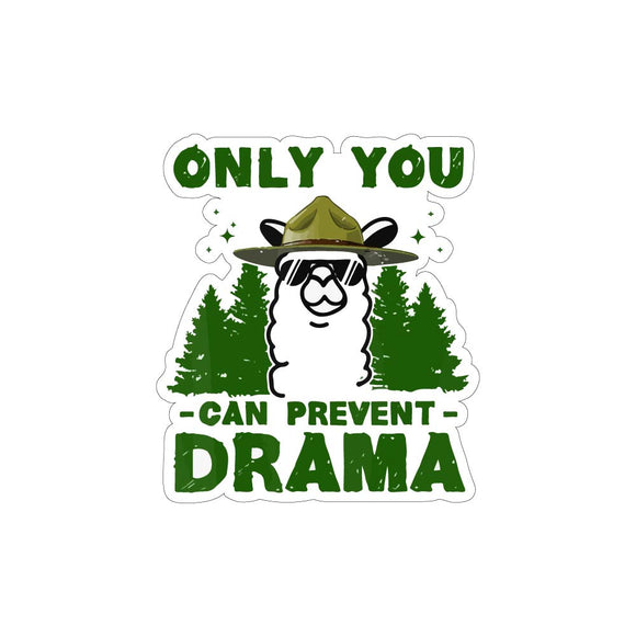 Only You Can Prevent Drama Sticker