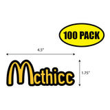 Mcthicc Sticker