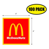 McDeezNutz Sticker