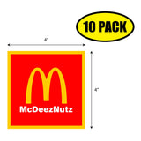 McDeezNutz Sticker