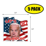 Let's Go Brandon Flag Sticker