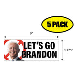 Let's Go Brandon No Biden Sticker