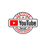 Certified Youtube Automotive Mechanic Sticker