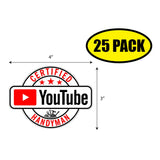 Certified Youtube Handyman Sticker