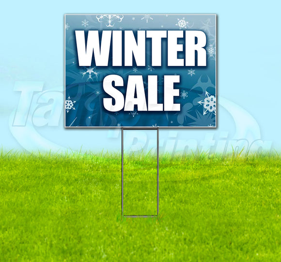 Winter Sale Yard Sign
